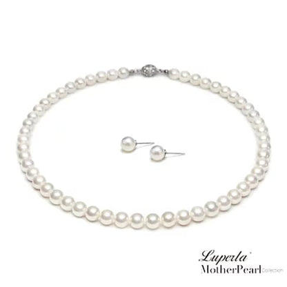 Lucoral & Lupearl pearl necklace