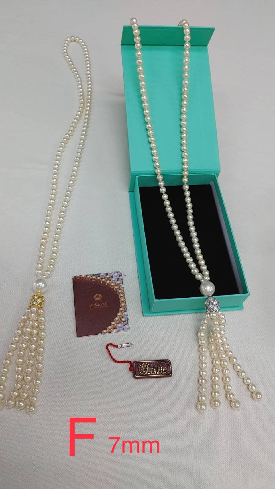 Lucoral & Lupearl pearl necklace